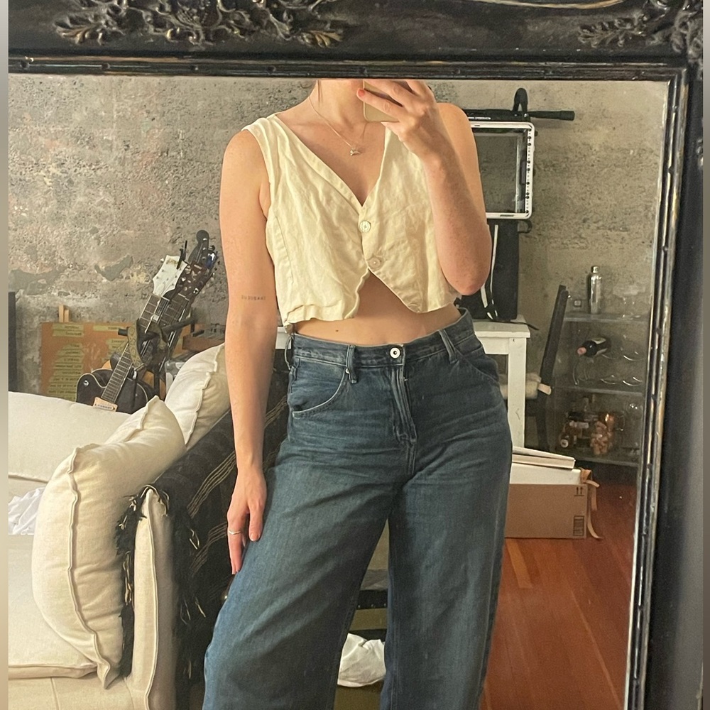🍓3/$20🍓 Linen Blend Vest